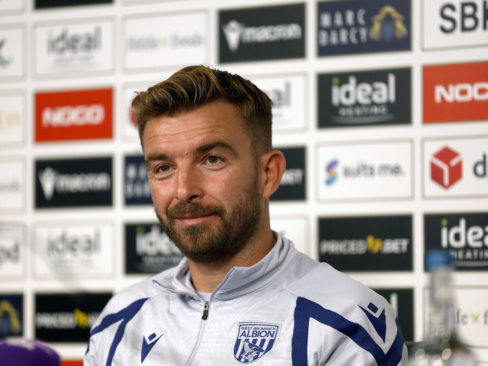 James Morrison conducts his press conference