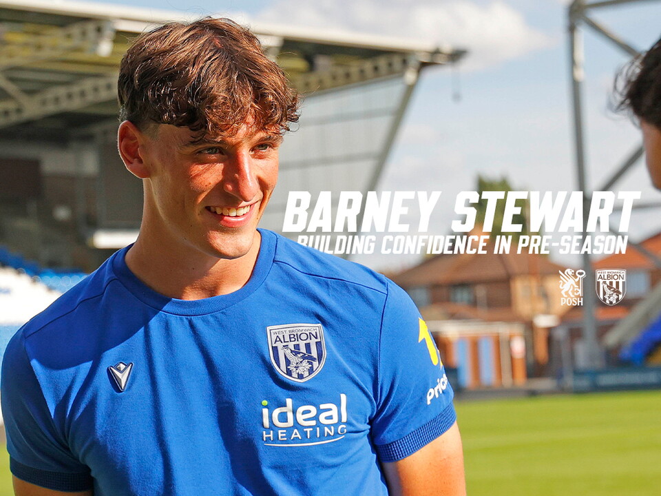 Barney Stewart is interviewed at Peterborough