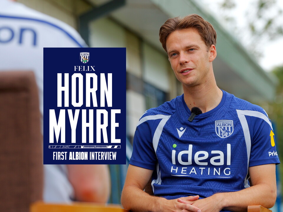 Felix Horn Myhre is interviewed by WBA TV