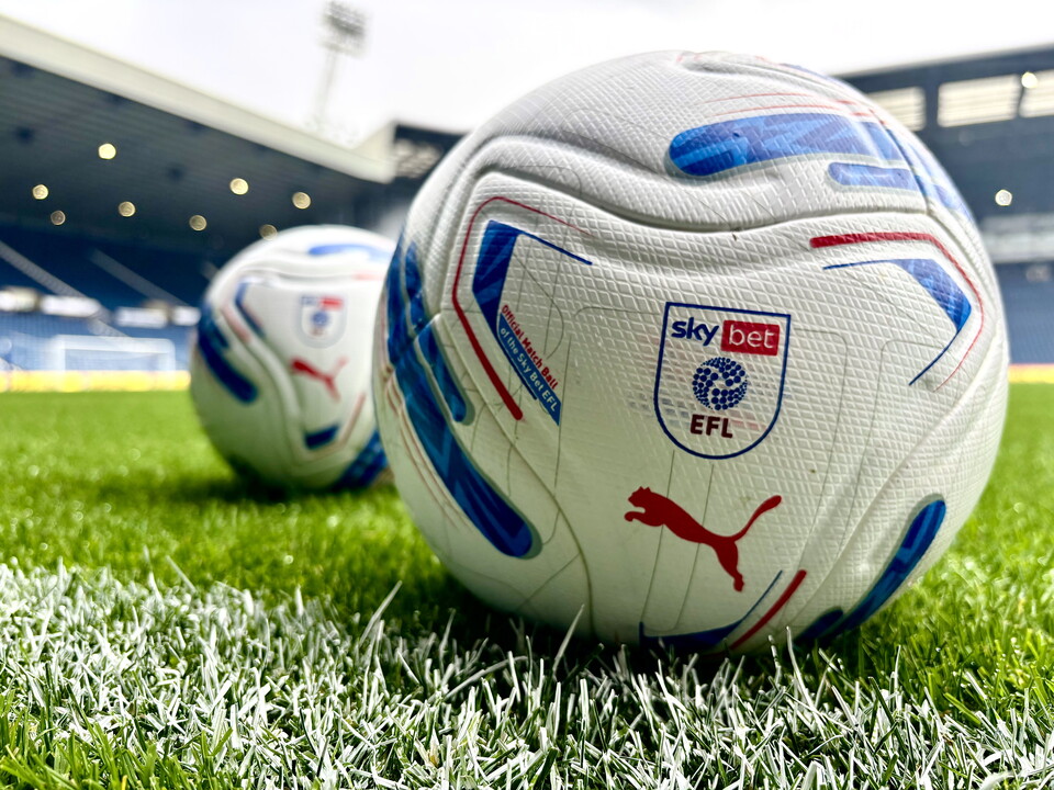 EFL balls at The Hawthorns