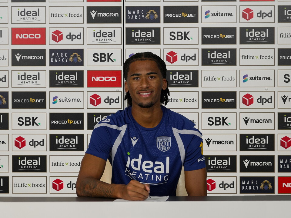 A photo of Albion U21 midfielder Kayden Lucas