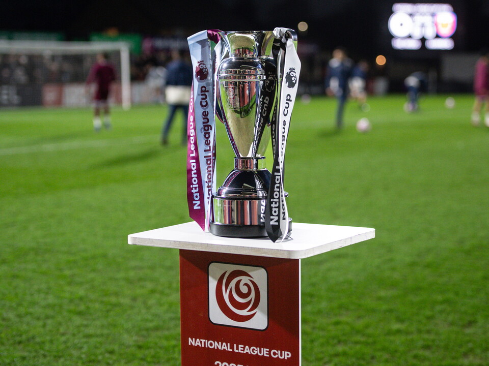 National League Cup trophy.