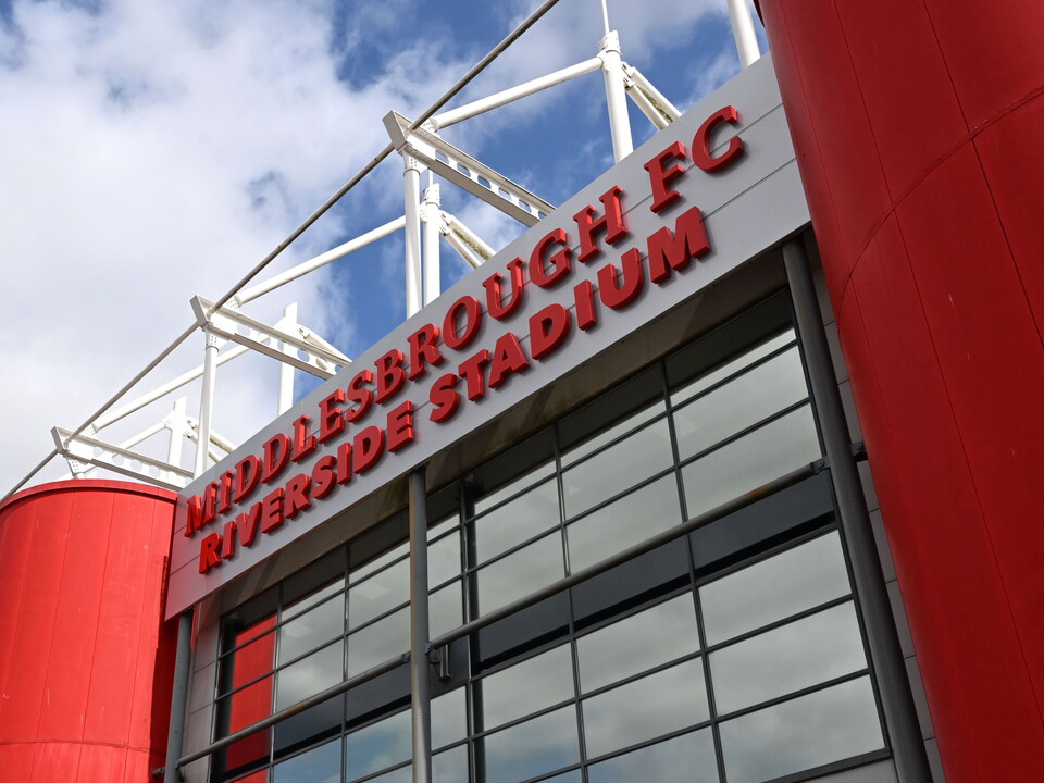 A general view of the outside of the Riverside Stadium
