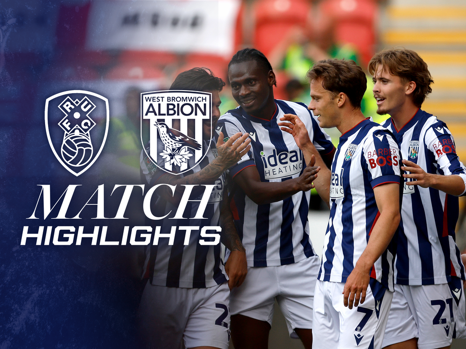 Albion vs Rotherham United - Match Highlights.