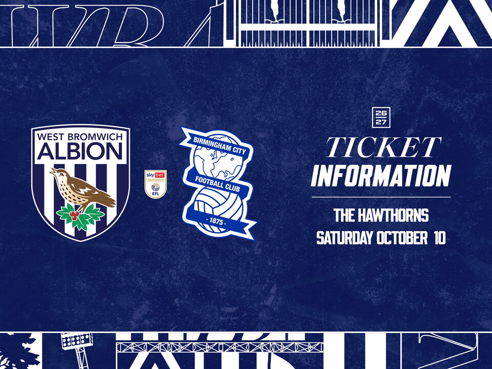A graphic for Birmingham City tickets
