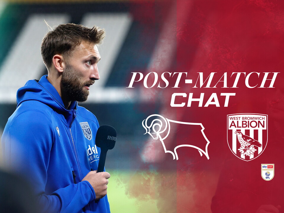 Nat Phillips conducts his post-match chat