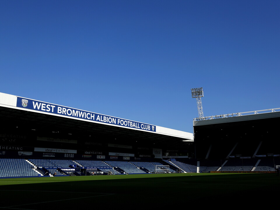 An image of the West Stand at The Hawthorns