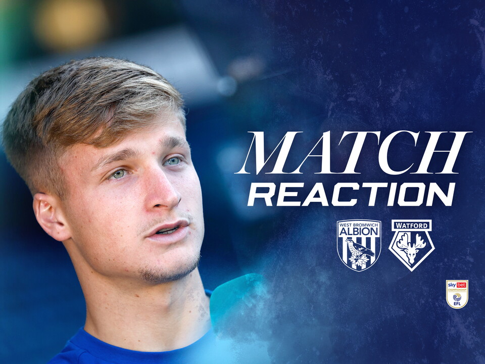 A graphic for JJ Morgan's post-match interview