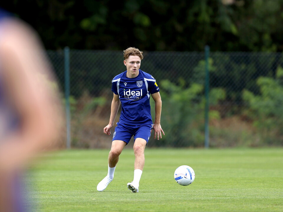 An image of Ollie Bostock in training