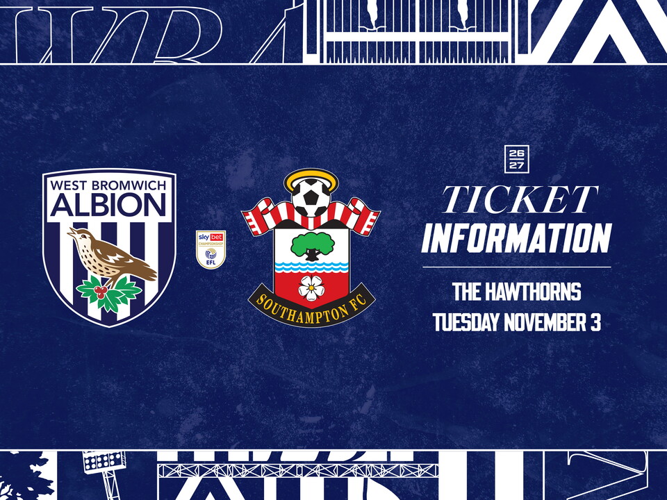 A ticket graphic for Southampton