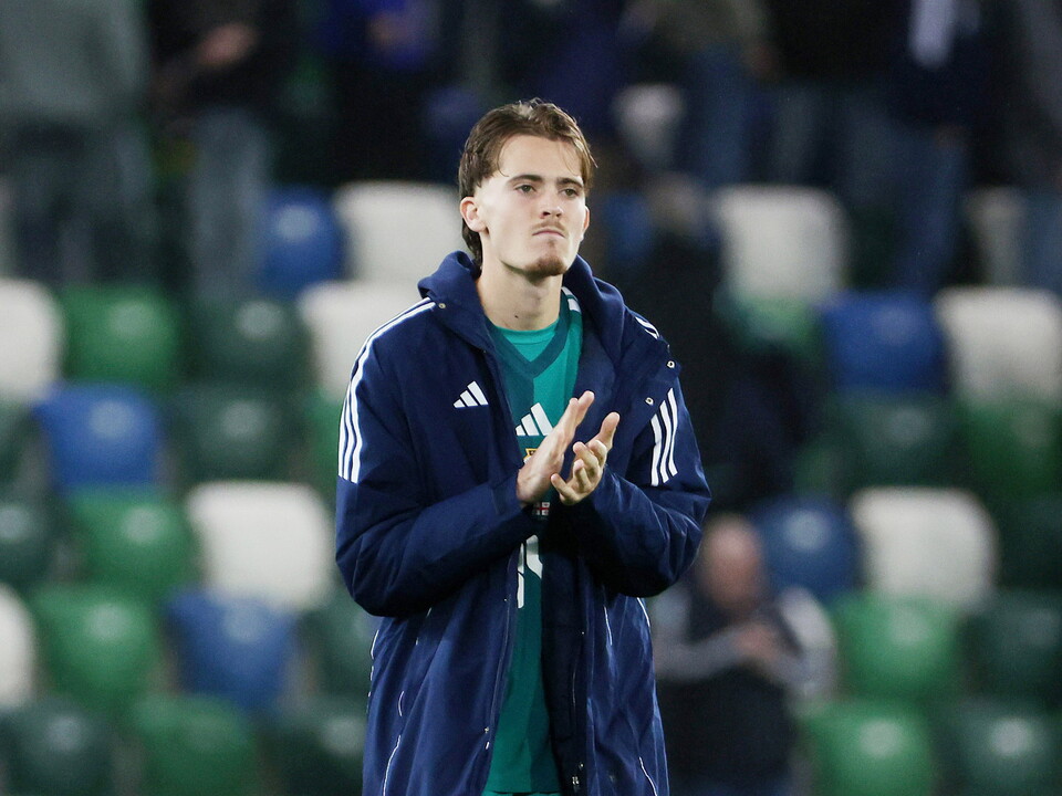 Isaac Price for Northern Ireland.