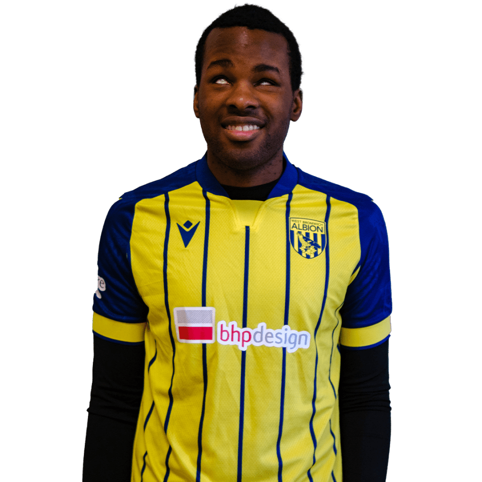 A photo of Albion Blind FC player Paul Iyobo