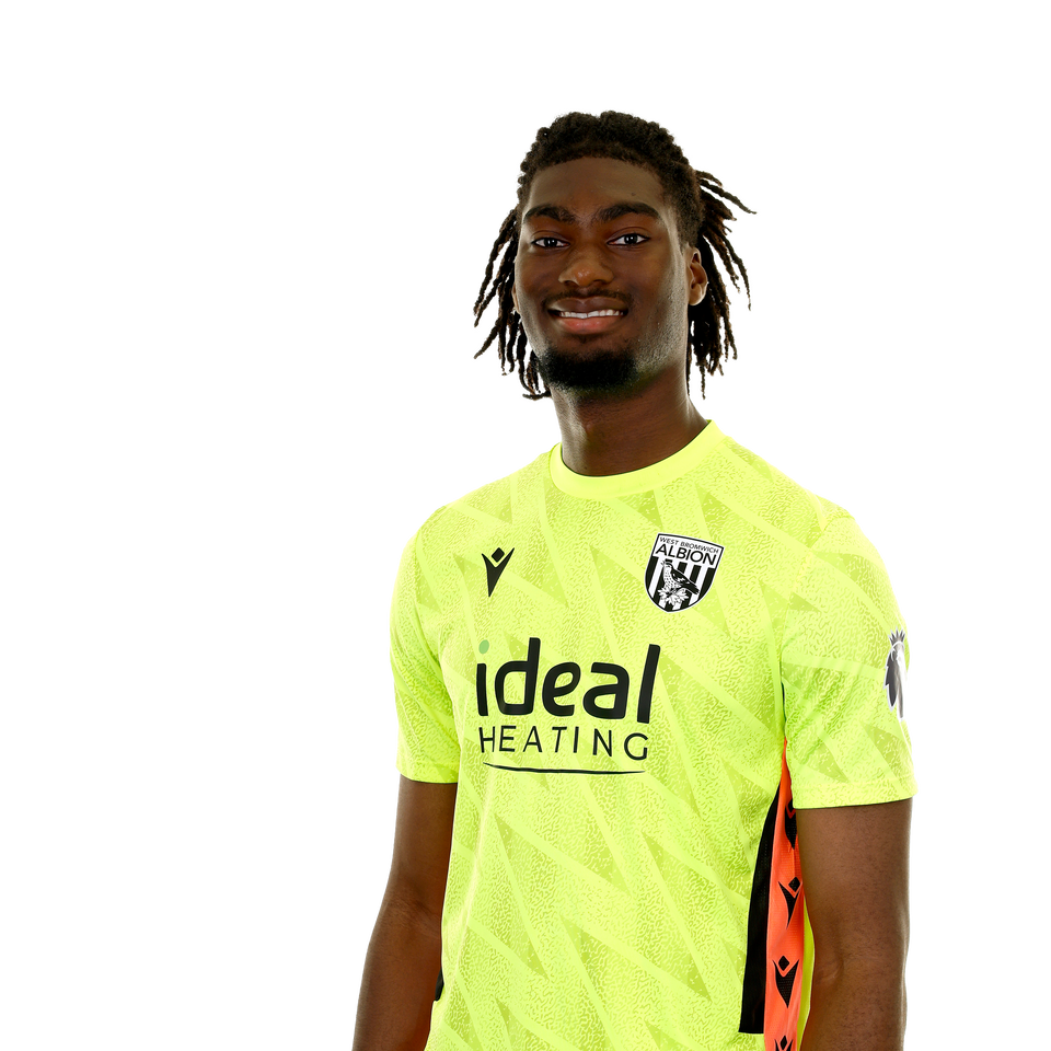 A 2026/27 of Albion U21 goalkeeper Brian Okonkwo