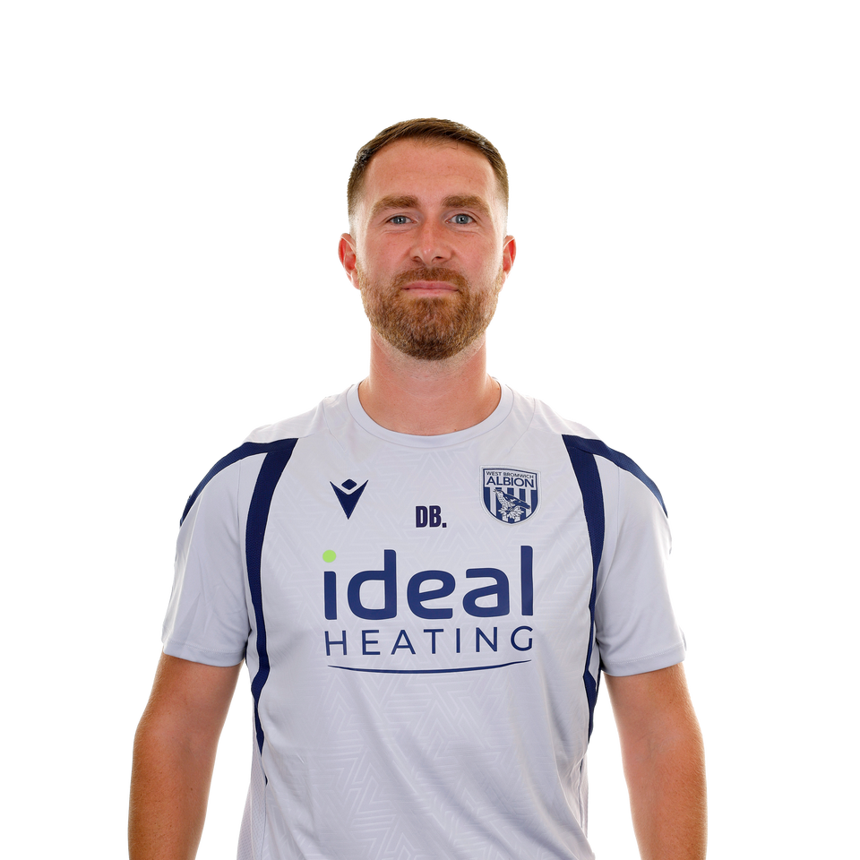 A 2026/27 photo of Albion U18s assistant Dan Bryson