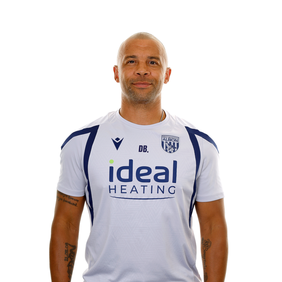 A 2026/27 photo of Albion Senior PDP Coach Deon Burton