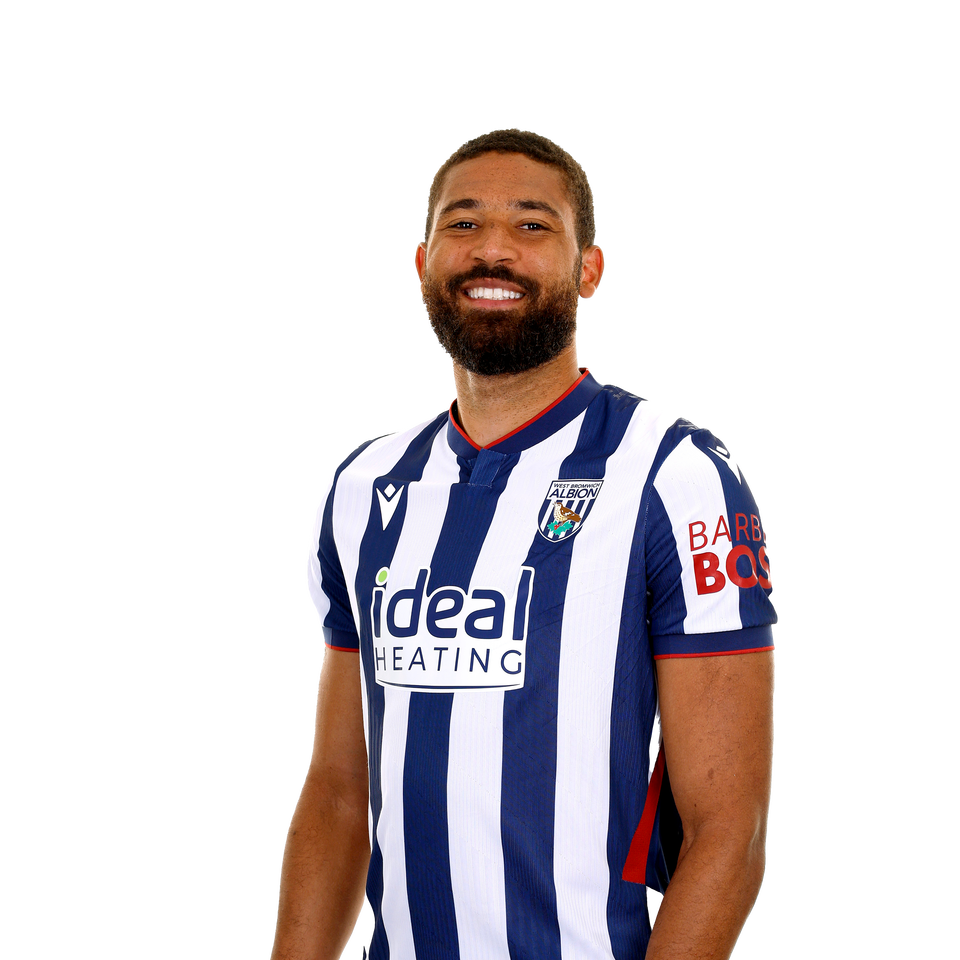 A 2026/27 headshot of Albion defender George Campbell