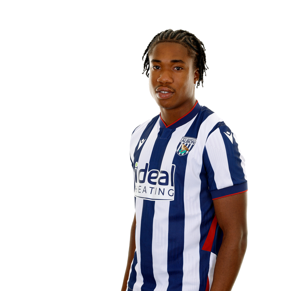 A 2026/27 headshot of U18 player Joel Asomugha