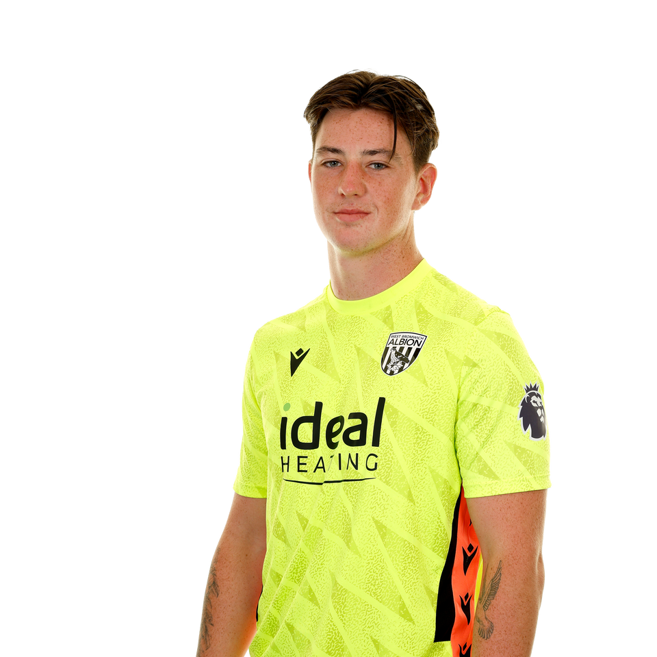 A 2026/27 of Albion U21 goalkeeper Louis Brady