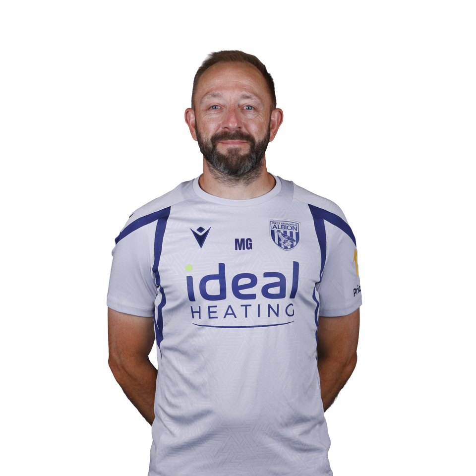 A photo of Albion Assistant Head Coach Matt Gill 