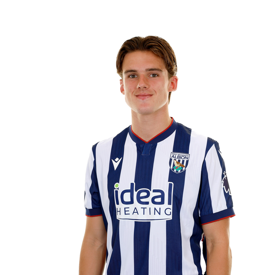 A 2026/27 of Albion U21 midfielder Matty Crowther 