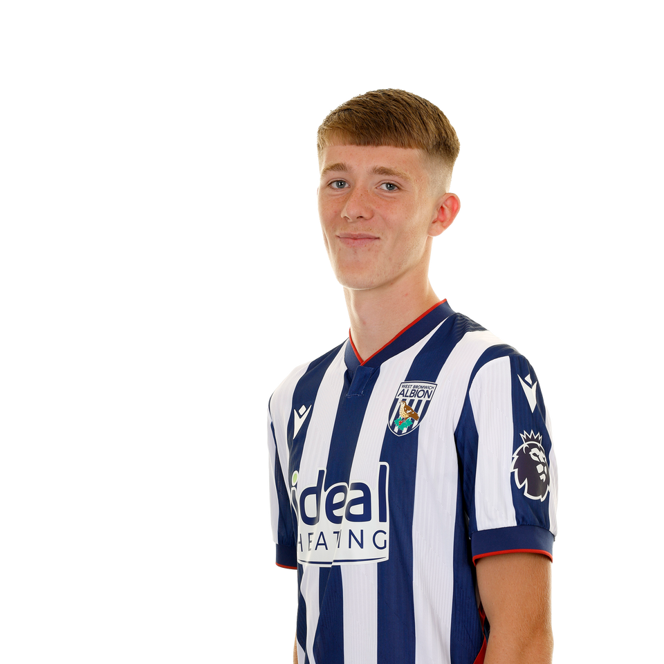 A 2026/27 of Albion U21 midfielder Ryan Colesby