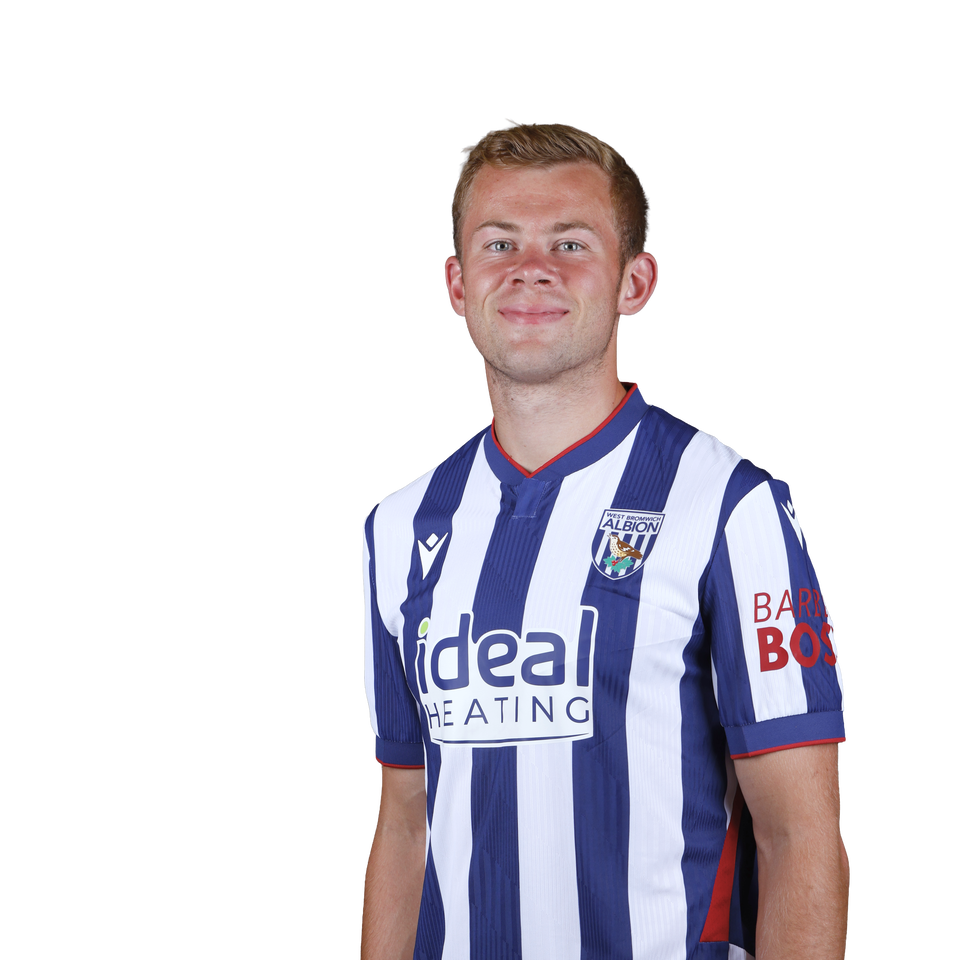 A 2026/27 headshot of Aune Heggebo in the home kit