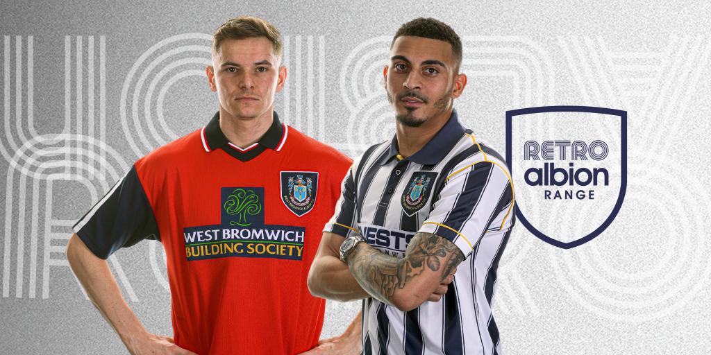 West Brom unveil retro 2022/3 home kit