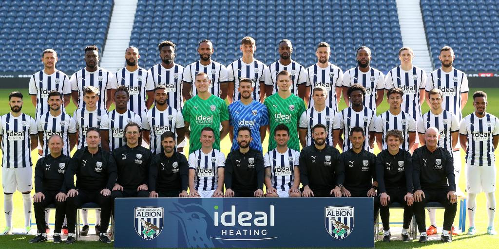 The official 2023/24 West Bromwich Albion squad photo