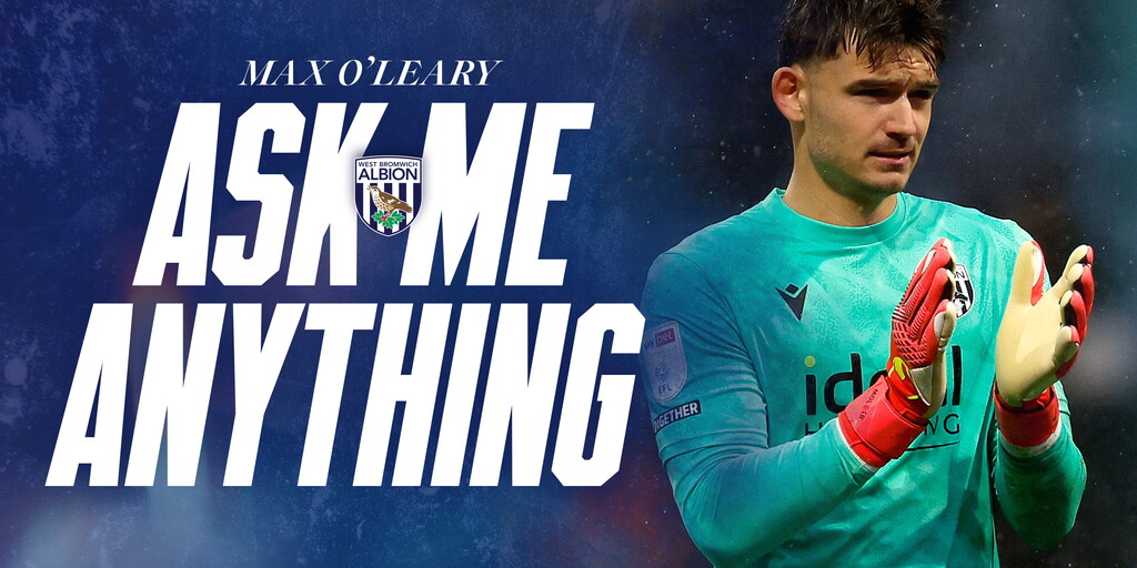 Baggies fans invited to send in questions for Max O'Leary